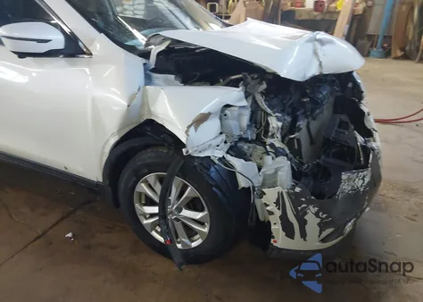 2016 Nissan Rogue Sv из США, поврежденный, VIN KNMAT2MV4GP656443